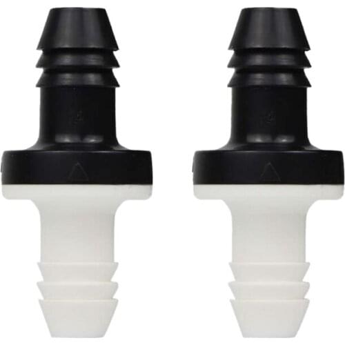 2Pcs 3/8 inch 10Mm Inline Abs One Way Water Non Return Check Valve For Fuel Gas Liquid Air
