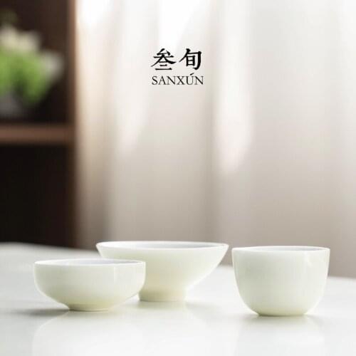 Primrose glaze ceramic cups tea sample tea cup perfectly playable cup master cup kung fu small single cup Japanese cups