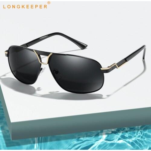 Classic Polarized Sunglasses Men Metal Frame Pilot Sun Glasses Male Vintage Brand Design Cool Driving Oculos gafas de sol hombre