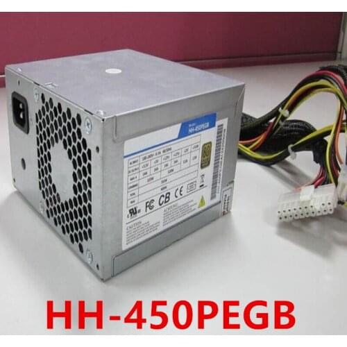 Original PSU For Foxconn 80plus Bronze DC-DC Rated 350W Peak 400W Switching Power Supply HH-450PEGB
