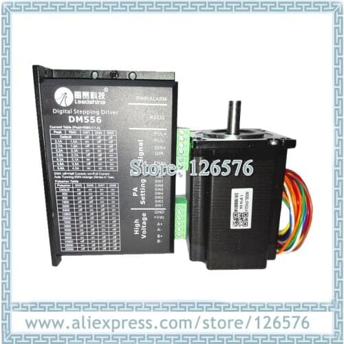 Original Leadshine Driver DM556+57HS22-A 2-Phase Hybrid NEMA23 stepper motor 2.2 N.m