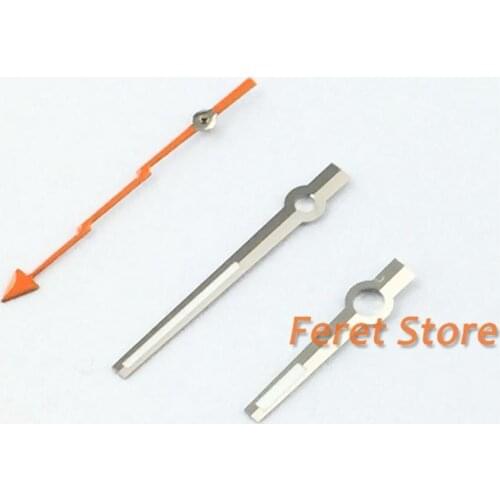 Silver edge orange watch hands for Miyota 8205 8215 DG2813 movment p251
