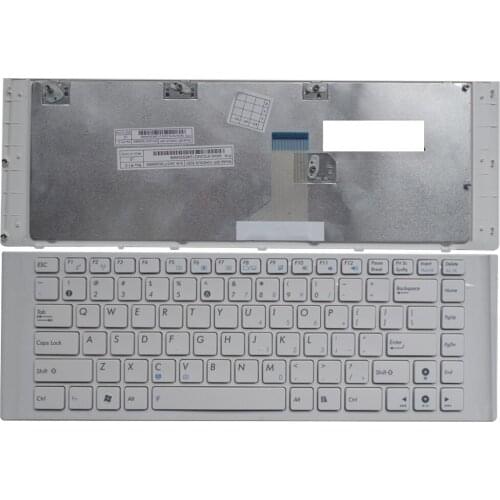 US FOR ASUS A40D A40I A40E A40JN A40EN A40J A40JC A40 US White Replace laptop keyboard New White English