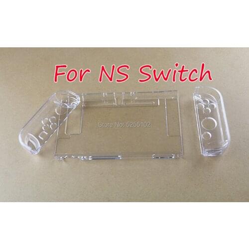 3pcs For Nintend Switch Hard Protection Cover Case Detachable Crystal Shell cover For NS Switch Console Controller Accessories