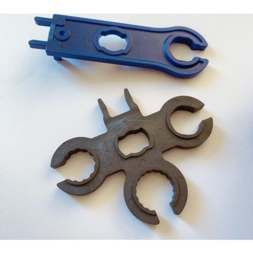 1pcs of photovoltaic connector spanner Solar Panel Connector Disconnect Tool Multifunctional wrench Pocket Solar Connector