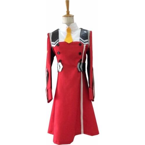 2018 DARLING in the FRANXX ZERO TWO CODE 002 Cosplay Costume Japanese Anime KOKORO Uniform Suit Outfit Clothes