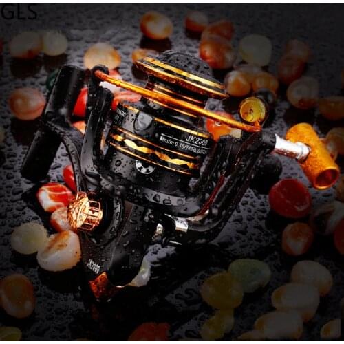 2021 Spinning Saltwater Carp Fishing Reels 12BB Rock Anti-corrosion No Gap Metal Spool Reel Pike High Speed Reel Fishing wheel