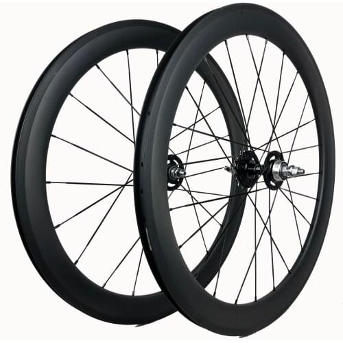 650C Small bike carbon wheels fixed gear cycles ride wheelset OEM 23X50mm single speed tubular/clincher tire hub made in taiwan