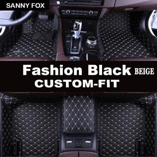 Car floor mats for Honda Jade City CRV CR-V Accord Crosstour HRV HR-V Vezel Civic 5D car styling carpet floor liners