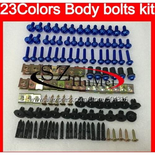 Fairing bolts full screw kit For SUZUKI Hayabusa GSX R1300 GSXR1300 11 13 14 15 2011 2013 2014 2015 Windscreen bolt screws Nuts
