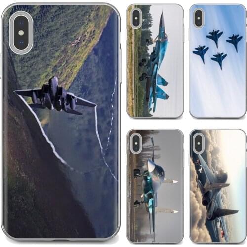 For Samsung Galaxy S10E S20 FE Note 10 20 Edge Lite Plus Ultra Alpha Core Prime Sukhoi 34 Fighter Jet 4K Wallpaper Case