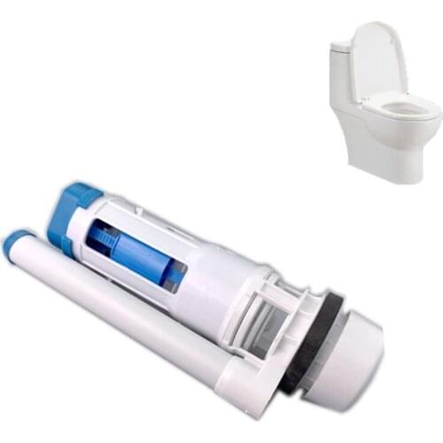 E5BE Fill Toilet Cistern Inlet Drain Valve Repair Replacement Kits Toilet Water Tank Dual Type Flush Valve Push Button