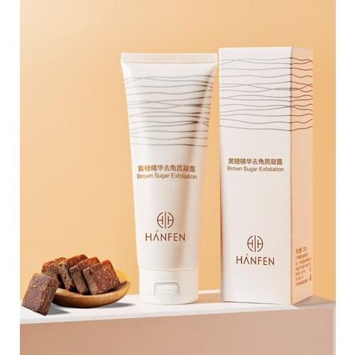 Brown Sugar Essence Exfoliating Facial Scrub Deep Cleansing Mild Refine Pores Oil Control Blackhead Repair Anti Oxidation