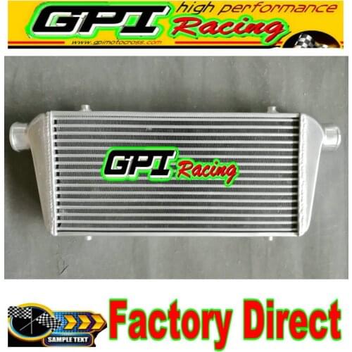 FMIC TURBO INTERCOOLER 460 x230 x 50mm 2.25" INLET/OUTLET Tube &Fin