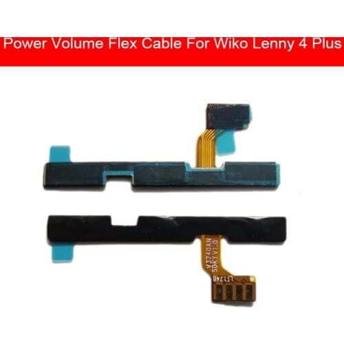 Power & Volume Flex Cable For Wiko Lenny 4 Plus 4+ Lenny4+ Power Side Key Switch On Off Button Replacement Repair Parts