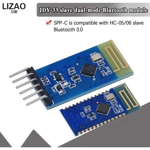 JDY-33 Dual mode Bluetooth serial Port SPP Bluetooth SPP-C compatible with HC-05/06 /JDY-31/30 slave Bluetooth 3.0
