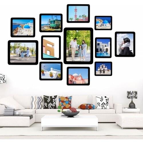 Colorful Magnetic Picture A4 32.3*24.3cm Frames Fridge Magnets Photo frame Decoration Articles