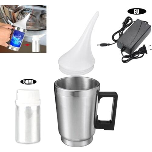 Automotive Headlight Restoration Headlight Repair Car Glass Renovation Non-Scratch Refurbishmen Repair Hydrophobic Coat Tool Kit