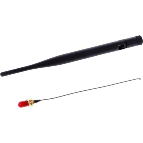 RP-SMA Male 868 MHz 5dBi Wireless Antenna Router Antenna+15cm RP SMA Female to IPX 1.13 Cable