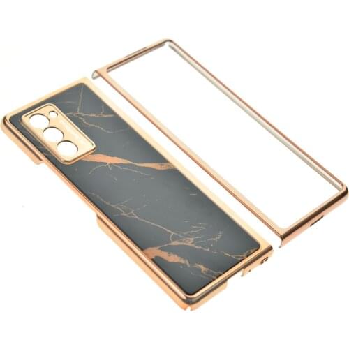 For Samsung Galaxy Z Fold 2 Foldable All-Inclusive Stained Glass Creative Case