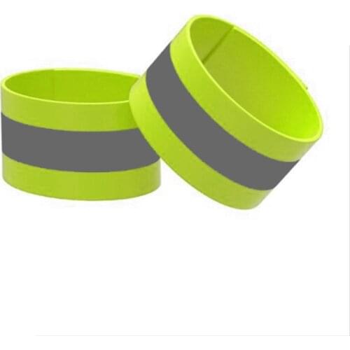 Outdoor Sports Reflective Arm Armband Belt Strap Luminous Night Safety Belt Night Run Running Riding Cycling Jogging Arm Band