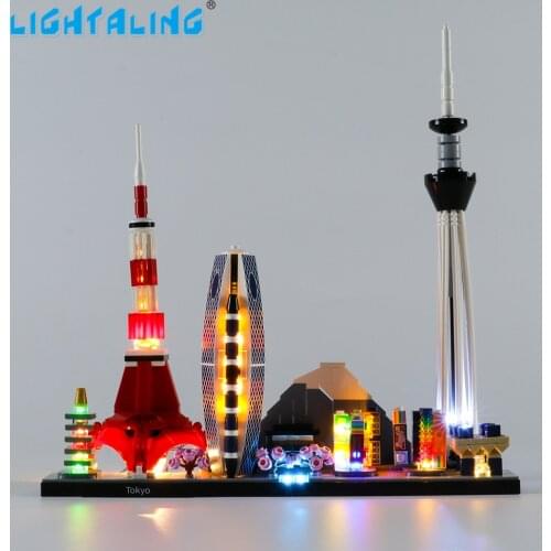 Lightaling Led Light Kit For 21051 Architecture Tokyo skyline souvenir