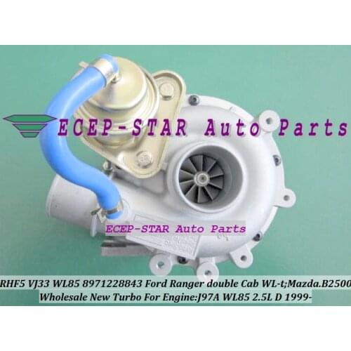 Free Ship RHF5 VJ33 WL85 8971228843 VC430090 Turbo Turbocharger For FORD Ranger Double Cab WL-T For MAZDA B2500 J97A 2.5L 109HP