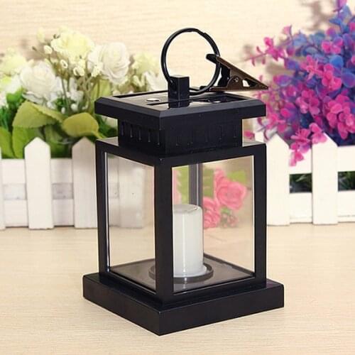 1Pcs Outdoor Candle Lantern Solar Lamp Umbrella Hanging Lamps Solar Powered Led Bulb Lawn Path LandscapeGarden Lighting Hot Sale