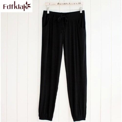 Casual new cotton pyjamas pant women home wear lounge long pants large size spring autumn sleepwear pajama pants pyjama pant