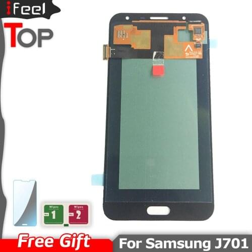 5.5'' Super Amoled LCD Screen For SAMSUNG Galaxy J7 Neo J701F J701M J701MT j701 LCD Display + Touch Screen Digitzer Assembly