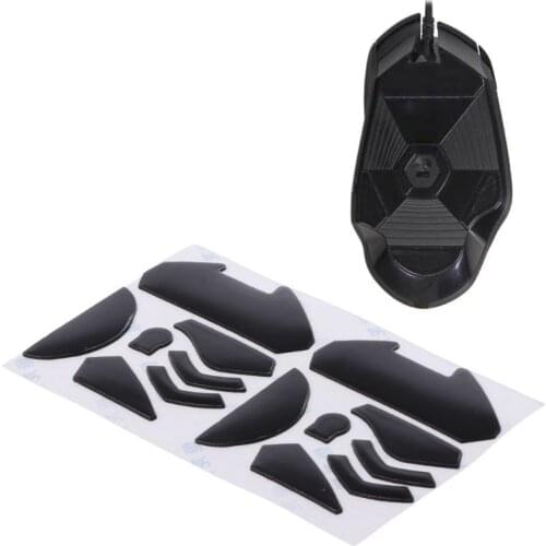 2 Sets 0.6mm Mouse Skates Stickers Pad for logitech G402 Gaming Mouse Accessories