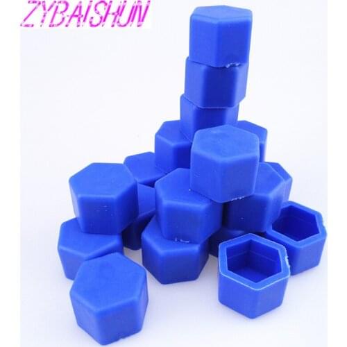20x Universal 19mm Silicone Hexagonal Wheels Bolt Nut Cover for Toyota Camry Corolla RAV4 Yaris Highlander/Land Cruiser/PRADO