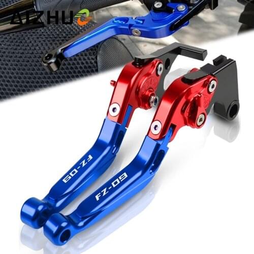 MT 09 Motorcycle CNC Aluminum Clutch Brake Lever FOR YAMAHA FZ09 FZ-09 MT09 FJ09 2014-2020 2019 2018 2017 Adjustable Accessories