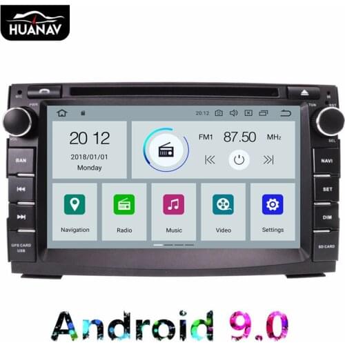 Android 9.0 Car DVD Player GPS navigation For KIA Ceed 2010-2012 Venga 2010-2016 multimedia auto Car radio player tape recorder