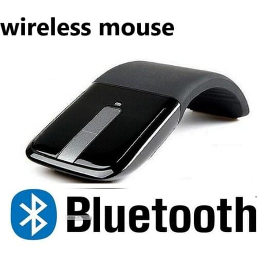 Bluetooth Wireless Mouse 2.4G Ultra-thin Optical Mouse for Microsoft Arc Touch 2.0 Portable Folding Mini Wireless Mouse