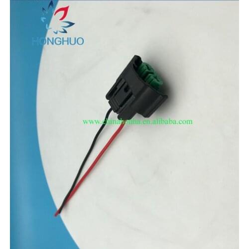 DJ70255F-3-21 high quality auto 2 pin sealed H11 pigtail connector wire harness