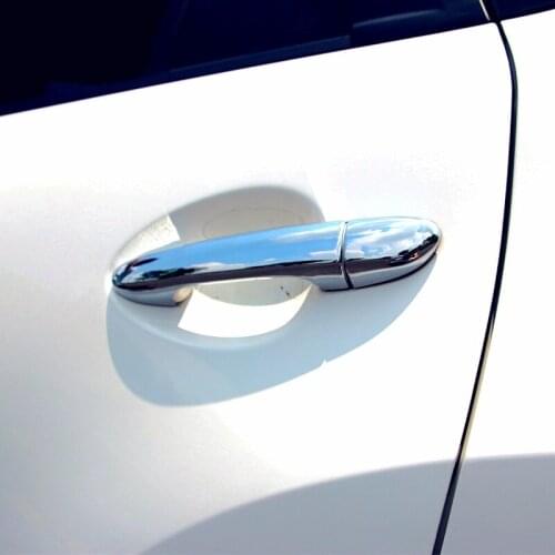 For Mazda CX-5 CX5 2012 2013 2014 8pcs ABS Chrome Car Side Door Handles Cover Protector Trim Accessories