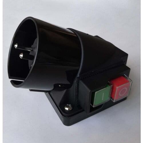 KEDU KOA5L Push Button Switch with European Plug Industrial Machine Tool Electromagnetic Switches with Power Failure and Under V