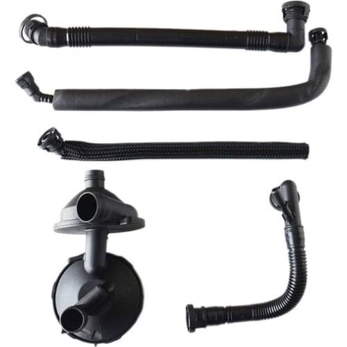 New 11617504535 11617504536 11611432559 Crankcase Oil Separator Hose & Vent Valve Kit For BMW E46 E39 E60 M54 X3 X5 Z3 Z4