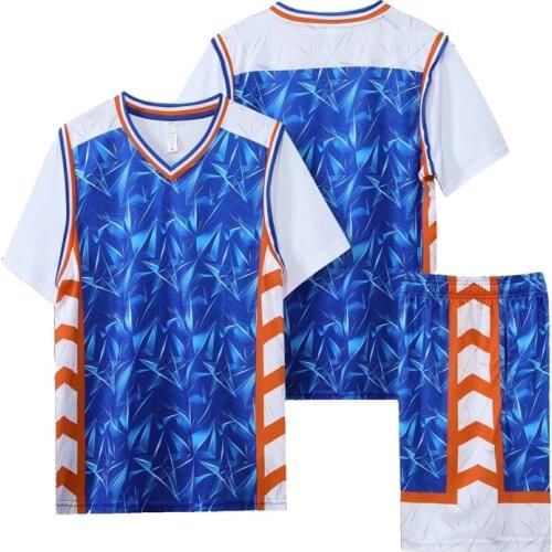 Men Basketball Uniforms Sets Cool Sports Vest+Shorts Suit For College Youth Professional Basketball Jersey Sportswear