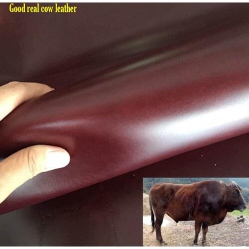 Good Wine Genuine Cow Leather Fabric Grain Cow Skin Fabric Real Cow Leather Quilting Patchwork Sewing Diy Bag Material 2mm Thick