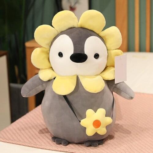 Cute Delicate Soft Penguin Stuffed Toy Plush Doll Home Decor Christmas Birthday Gift for Kids Children