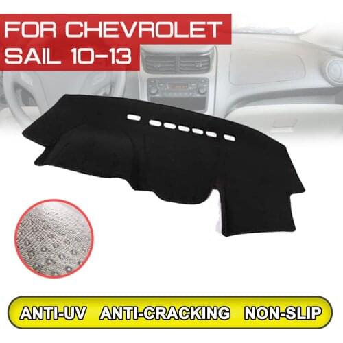 For Chevrolet Sail 2010 2011 2012 2013 Car Dashboard Mat Anti-dirty Non-slip Dash Cover Mat UV Protection Shade