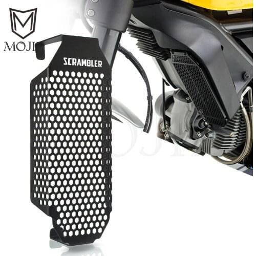 Motorcycle Radiator Oil Cooler Cover Guard Protector Grille For Ducati Scrambler 800 Scrambler800 2015 2016 Oil Cooler Cover