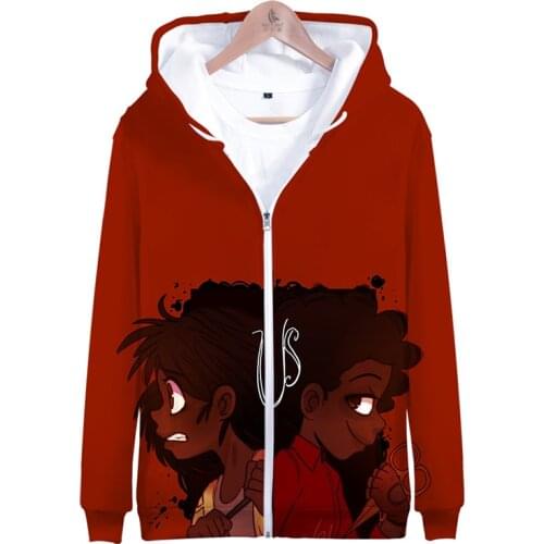 LUCKYFRIDAYF 3d Fashion Movie US Men Women Zipper Hoodies Jacket Tops Casual Long Sleeve Unisex Zip Up 3D Hooded Sweatshirts 4XL