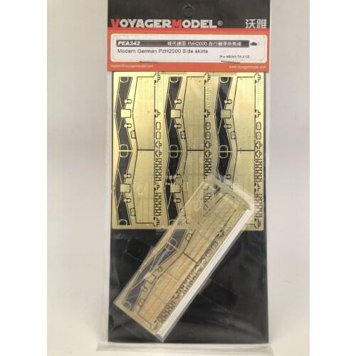 Voyager 1/35 PEA342 Modern German PzH2000 Side skirts For MENG TS-012 Upgrade Kit