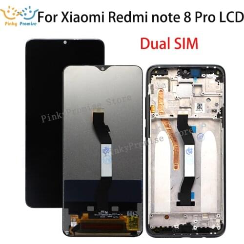 New for Xiaomi Redmi Note 8 Pro LCD Display Touch Screen Digitizer Assembly Replace for Redmi Note8 Pro dual sim LCD