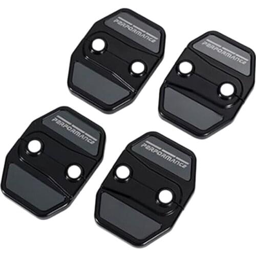 1Set Car Styling Door Lock Cover Cap Protective Solve Abnormal Noise Door Lock Buckle For-BMW 1 2 3 4 5 7Series E46 E39