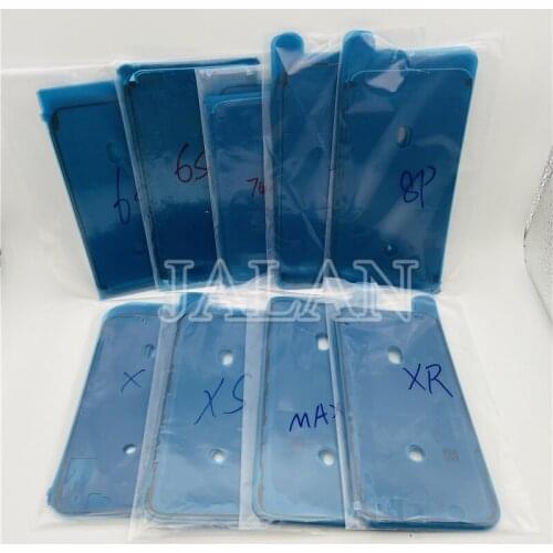 10pcs/bag anti water glue adhesive for iPhone X XS MAX XR lcd to moddle frame waterproof sticker replacement repair