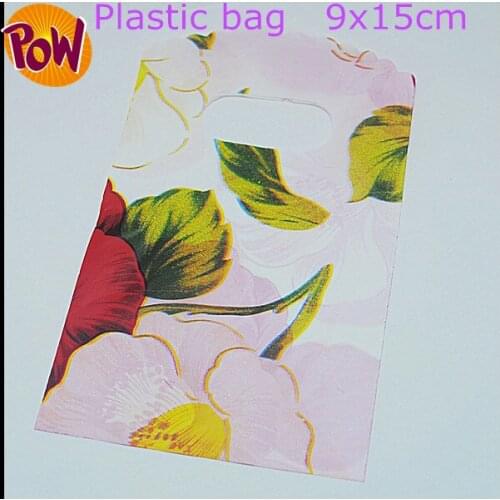 100 pcs new jewelry packing bags top fashion jewelry bags shopping bags candy bags size 9x15cm